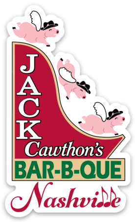 Jack's Bar-B-Que Sticker