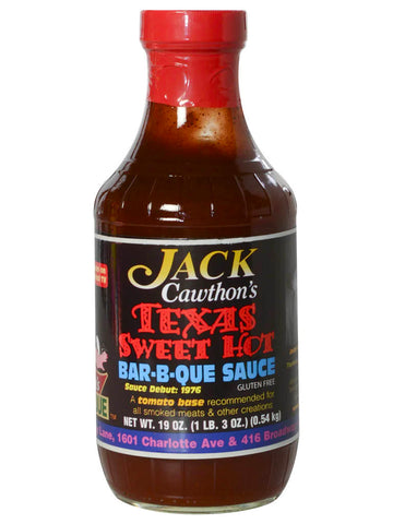 Jack's Bar-B-Que Texas Sweet Hot Sauce
