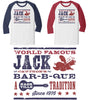 Jack's Bar-B-Que Famous Half Sleeve